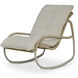 Lyra Beige Outdoor Rocking Chair, King